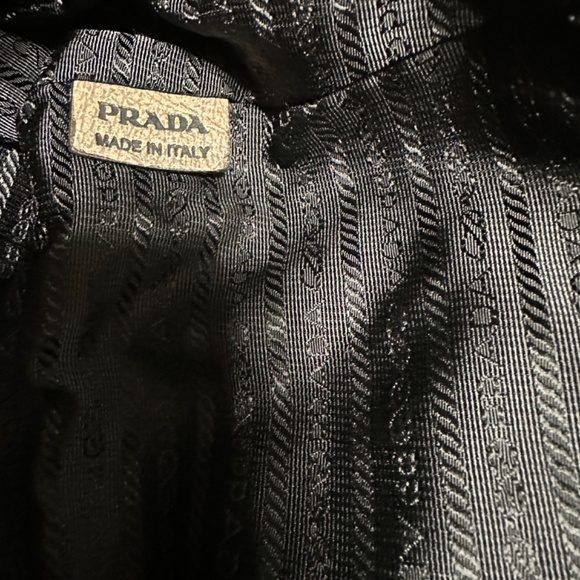 Authentic Prada Brown Cervo Lux Nudo Sparkle Leather Boston Bag. - Picture 11 of 16